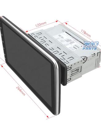 RADIO GPS ANDROID 14 GPS 1DIN LCD TÁCTIL RADIO GPS