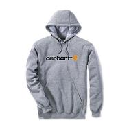 FELPA CARHARTT SIGNATURE LOGO HEATHER GRIGIO