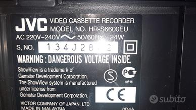 videoregistratore jvc