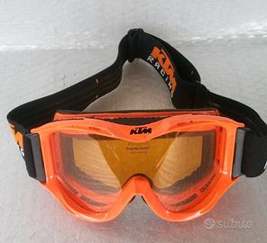 OCCHIALI CROSS KTM ORIGINALI CON CUSTODIA usati