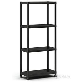 Scaffali in plastica resistente interno/esterno 