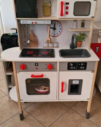 Cucina per bambine/i con accessori