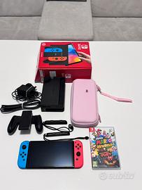 NITENDO SWITCH OLED niovo usato poche ore!!!