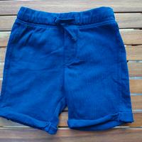 Pantaloncini corti blu, 100% cotone, per bambino
