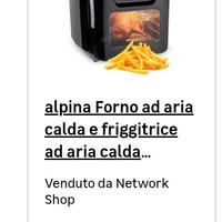 alpina forno friggitrice ad aria 