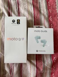 Motorola g17 e cuffie Moto buds