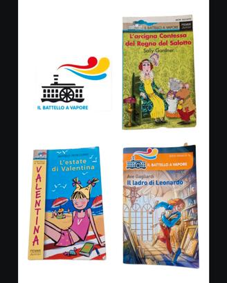 3 libri della serie Il battello a vapore