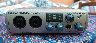 Scheda audio presonus firestudio mobile