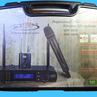 4 VALIGETTE RADIOMICROFONO  ME all sound UHF101