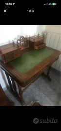 Scrivania Antica Legno Massello