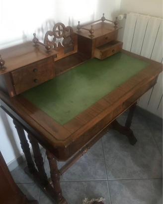 Scrivania Antica Legno Massello