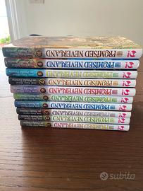 volumi dal 1-10 di the promised neverland
