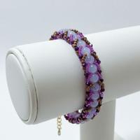 Bracciale handmade Retrò  1800 look gemme agata