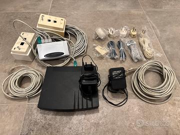 Kit Vintage Rete/ADSL + Switch + Accessori