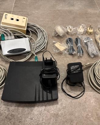 Kit Vintage Rete/ADSL + Switch + Accessori