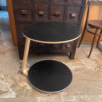 Tavolino Ikea Anes anno 2005 due ripiani nero