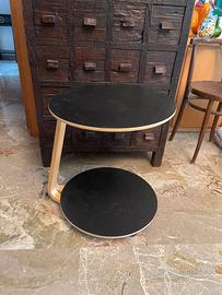 Tavolino Ikea Anes anno 2005 due ripiani nero