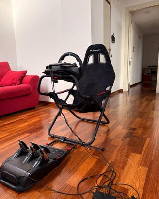 Logitech G29 + Playseat Challenge