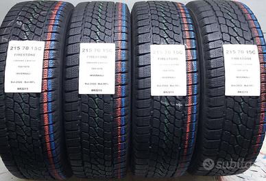 4 GOMME 215 70 15C FIRESTONE BR2215
