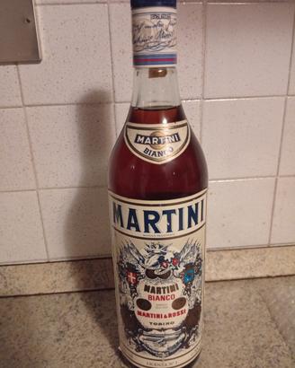 bottiglia martini bianco anni 80 