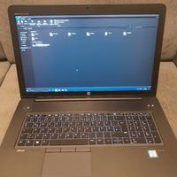 hp zbook G3 17 pollici i7 32gb ram