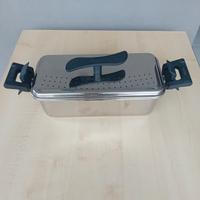 Vaporiera acciaio 18/10 inox