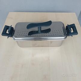 Vaporiera acciaio 18/10 inox
