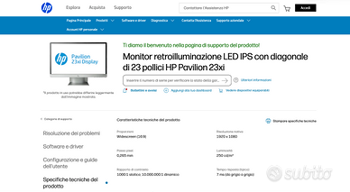 Monitor HP 23 Full HD IPS 16:9 IPS
