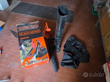 soffiatore foglie black and decker