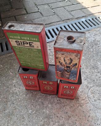 scatole polvere da sparo