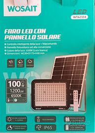 Faro solare a led