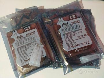 NUOVI HDD Interno 500 GB SATA III 2.5 Pollici