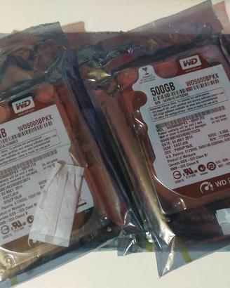 NUOVI HDD Interno 500 GB SATA III 2.5 Pollici