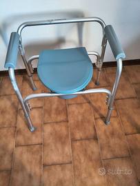 Sedia wc per anziani