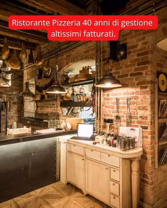 Pizzeria ristorante, 42 anni di successo