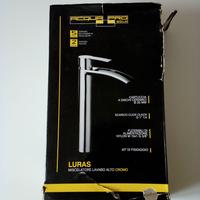 Miscelatore lavabo alto cromato