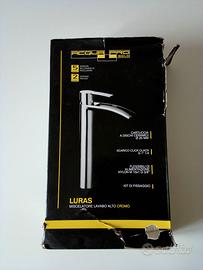 Miscelatore lavabo alto cromato