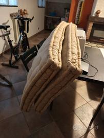 2 Materassi singoli in lana