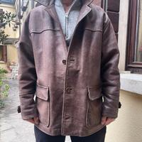 GIUBBOTTO IN PELLE VINTAGE CONPIBEL ANNI 90