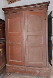 Armadio antico  in abete Sardo