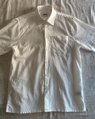 Camicia Lino Uomo Sorbino Bianca - Taglia S