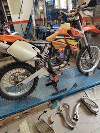 ciclistica completa ktm 400 ecc racing