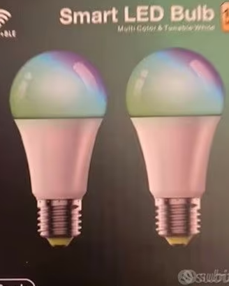 Lampadine smart led pacco da 2 Nuove