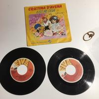 Vinili 45 giri sigle cartoni