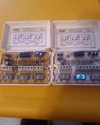 coppia distributori video urmet 1794/4