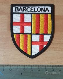 Toppa Patch Termoadesiva BARCELLONA 6cm x 7cm