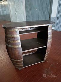 botte di legno porta vino