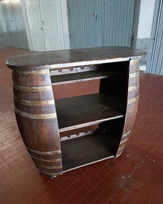 botte di legno porta vino