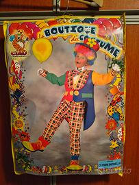 vestito carnevale pagliaccio e militare 