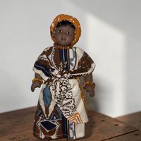 Bambola in porcellana della Nigeria RBA World Doll